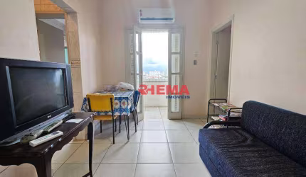 Apartamento com 1 dormitório à venda, 36 m² por R$ 375.000,00 - Embaré - Santos/SP