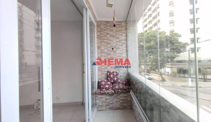 Apartamento com 2 dormitórios à venda, 101 m² por R$ 550.000,00 - Pompéia - Santos/SP