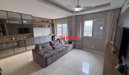 Apartamento com 2 dormitórios à venda, 81 m² por R$ 720.000,00 - Estuário - Santos/SP