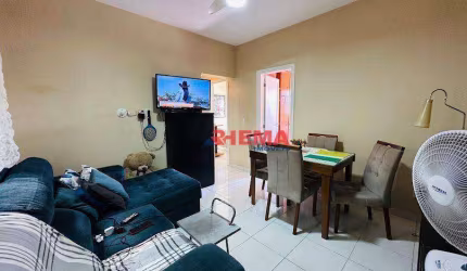 Apartamento com 2 dormitórios para alugar, 62 m² por R$ 3.500,02/mês - Ponta da Praia - Santos/SP