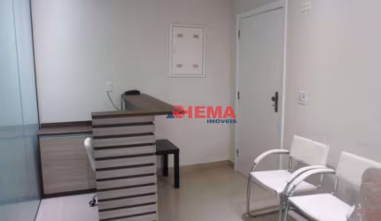Sala para alugar, 76 m² por R$ 3.200,01/mês - Macuco - Santos/SP