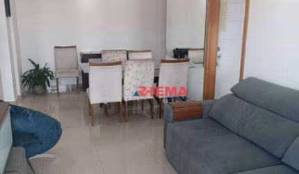 Apartamento com 2 dormitórios à venda, 81 m² por R$ 820.000,00 - Campo Grande - Santos/SP