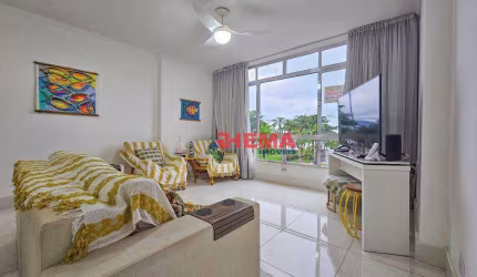 Apartamento com 3 dormitórios à venda, 132 m² por R$ 1.200.000,00 - Embaré - Santos/SP
