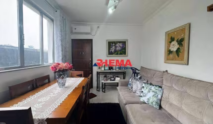 Apartamento com 2 dormitórios à venda, 73 m² por R$ 285.000,00 - Vila Belmiro - Santos/SP