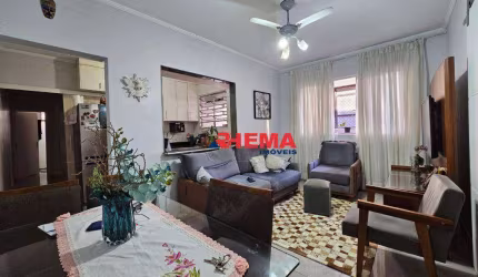 Apartamento com 3 dormitórios à venda, 70 m² por R$ 420.000,00 - Campo Grande - Santos/SP