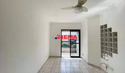 Apartamento com 1 dormitório para alugar, 60 m² por R$ 2.980,02/mês - Embaré - Santos/SP