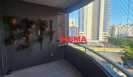 Apartamento com 4 dormitórios para alugar, 202 m² por R$ 10.030,00/mês - Pompéia - Santos/SP