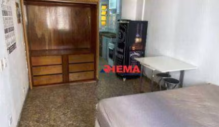 Kitnet para alugar, 32 m² por R$ 2.100/mês - José Menino - Santos/SP