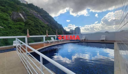 Apartamento com 2 dormitórios à venda, 68 m² por R$ 687.000 - Marapé - Santos/SP