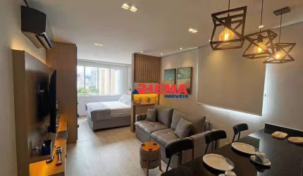 Studio para alugar, 40 m² por R$ 5.500/mês - Gonzaga - Santos/SP