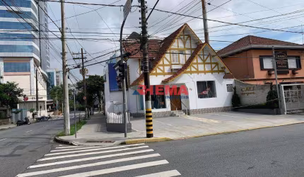Sobrado com 4 dormitórios para alugar, 256 m² por R$ 24.000,02 - Aparecida - Santos/SP