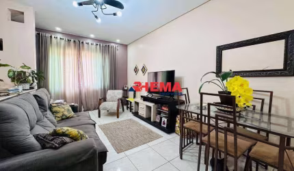 Sobrado com 3 dormitórios à venda, 118 m² por R$ 720.000,00 - Marapé - Santos/SP