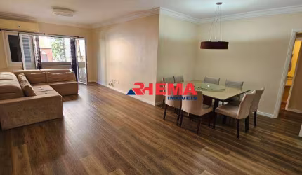 Apartamento com 4 dormitórios para alugar, 144 m² por R$ 7.204,00/mês - Gonzaga - Santos/SP