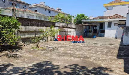 Terreno à venda, 369 m² por R$ 2.120.000,00 - Aparecida - Santos/SP