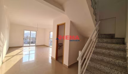 Apartamento Duplex com 2 dormitórios à venda, 131 m² por R$ 989.000,00 - Macuco - Santos/SP