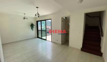 Cobertura com 2 dormitórios à venda, 108 m² por R$ 1.300.000,00 - Pompéia - Santos/SP