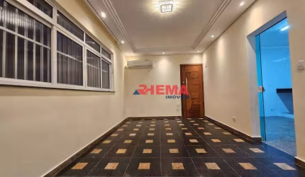 Apartamento com 3 dormitórios à venda, 102 m² por R$ 640.000,00 - Campo Grande - Santos/SP
