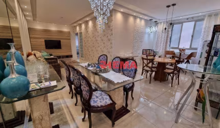 Apartamento com 3 dormitórios à venda, 138 m² por R$ 960.000,00 - Embaré - Santos/SP