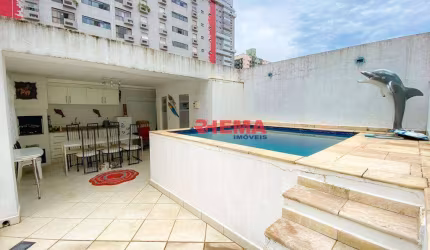 Sobrado com 3 dormitórios à venda, 188 m² por R$ 1.390.000,00 - Gonzaga - Santos/SP