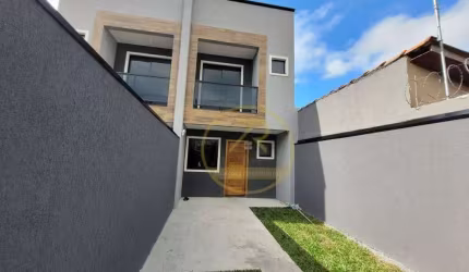 Sobrado com 3 dormitórios à venda, 88 m² por R$ 465.000 - Sítio Cercado - Curitiba/PR