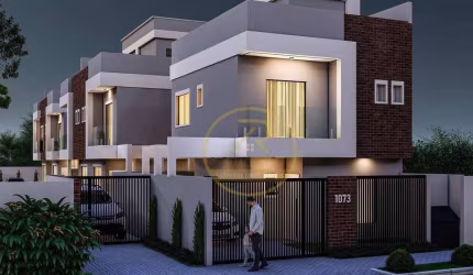 Sobrado com 3 dormitórios à venda, 142 m² por R$ 630.000 - Sítio Cercado - Curitiba/PR