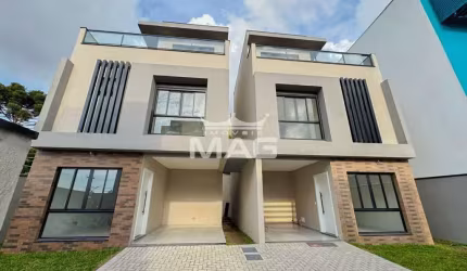 Casa em condomínio fechado com 3 quartos à venda na Rua José Wosch Sobrinho, 42, Tingui, Curitiba por R$ 920.000