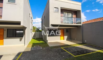 Casa em condomínio fechado com 3 quartos à venda na Rua Paula Prevedello Gusso, 262, Boa Vista, Curitiba por R$ 640.000