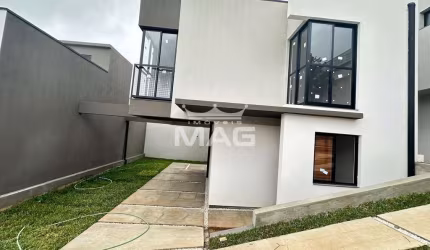 Casa em condomínio fechado com 3 quartos à venda na Nossa Sra do Rocio, 223, Santa Cândida, Curitiba por R$ 499.880