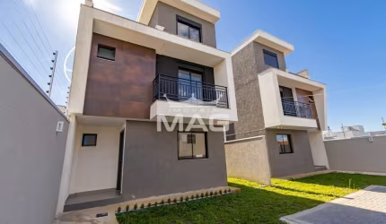 Casa em condomínio fechado com 4 quartos à venda na Rua Tucum, 26, Uberaba, Curitiba por R$ 749.000
