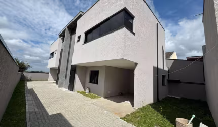 Casa em condomínio fechado com 3 quartos à venda na Rua Hermínio Cardoso, 20, Tingui, Curitiba por R$ 859.000
