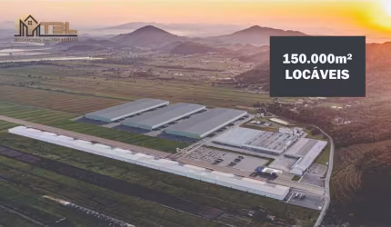 Alugo 150.000m² de galpão no São Roque em Itajaí