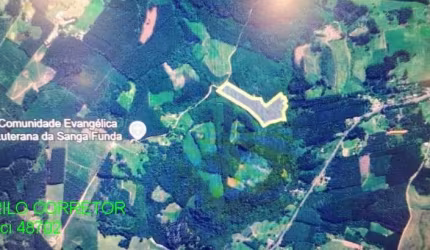 Chácara / sítio à venda na Estrada Geral Sanga Funda, s/n, Zona Rural, Triunfo por R$ 285.000