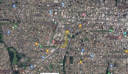 Área central com mais de 3.495 metros