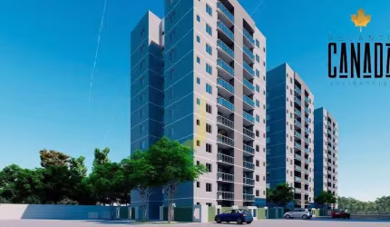 Apartamento com 2 dormitórios à venda, 62 m² por R$ 395.000,00 - Canadá - Cascavel/PR