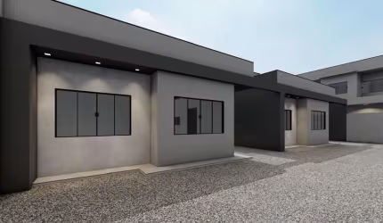 Casa com 2 dormitórios à venda, 57 m² - Santa Cruz - Cascavel/PR Possibilidade de encaixar no Minha Casa Minha Vida