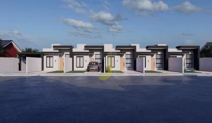 Casa com 2 dormitórios à venda, 54 m² por R$ 280.000 - Florais do Paraná - Cascavel/PR