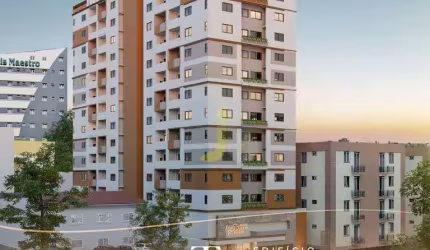 Apartamentos em residencial com ótima localização e desfrutar das áreas de lazer com a família
