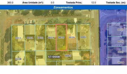 Terreno à venda, 360 m²- Brasília - Cascavel/PR