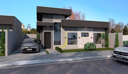 Casa com 1 suite mais 2 dormitórios à venda, 73 m²  Angra dos Reis - Cascavel/PR