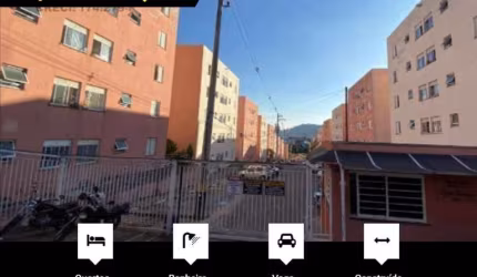 Apartamento para Venda em Guarulhos, Jardim Munira, 2 dormitórios, 1 banheiro, 1 vaga