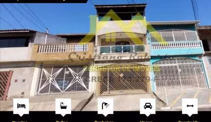 Casa para Venda em Guarulhos, Residencial Cerconi, 5 dormitórios, 2 suítes, 2 banheiros, 2 vagas