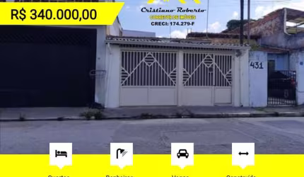 Casa para Venda em Guarulhos, Vila Santa Maria, 2 dormitórios, 2 banheiros, 2 vagas