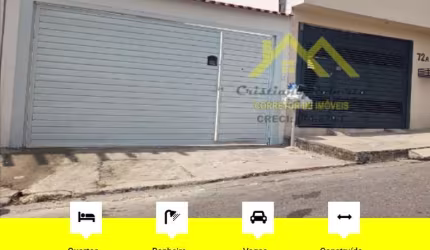 Casa para Venda em Guarulhos, Jardim Oliveira, 2 dormitórios, 1 banheiro, 2 vagas