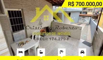 Casa para Venda, Jardim Bela Vista, 3 dormitórios, 1 suíte, 5 banheiros, 5 vagas
