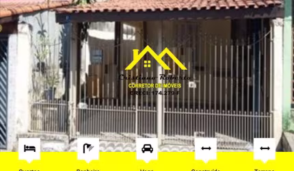 Casa para Venda em Guarulhos, Jardim Leda, 3 dormitórios, 1 banheiro, 2 vagas