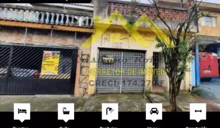 Casa para Venda em Guarulhos, Jardim Bela Vista, 2 dormitórios, 1 suíte, 1 banheiro, 1 vaga