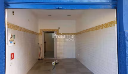 LOJA COMERCIAL | 01 COZINHA | 01 LAVABO | 34M² | CENTRO - SÃO VICENTE.