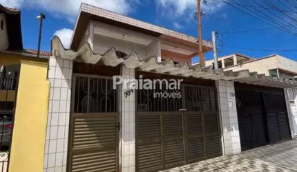 CASA SOBRADO | 03 DORM | 01 SUITE | 125M² | GARAGEM PARA MOTO E CARRO | CIDADE NAUTICA - SÃO VICENTE