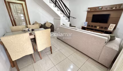 CASA SOBRADO GEMINADO REFORMADO | 03 DORMS | 01 SUÍTE | 02 VAGAS | ÁREA GOURMET | CENTRO - S.V