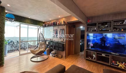 APTO GARDEN LINDO | 3 DORMS | 1 SUITE | GUILHERMINA | PRAIA GRANDE